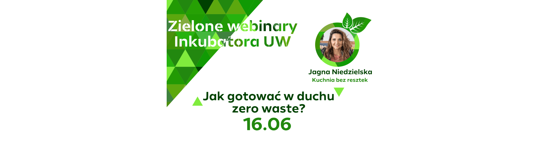 baner zielone webinary Inkubatora UW