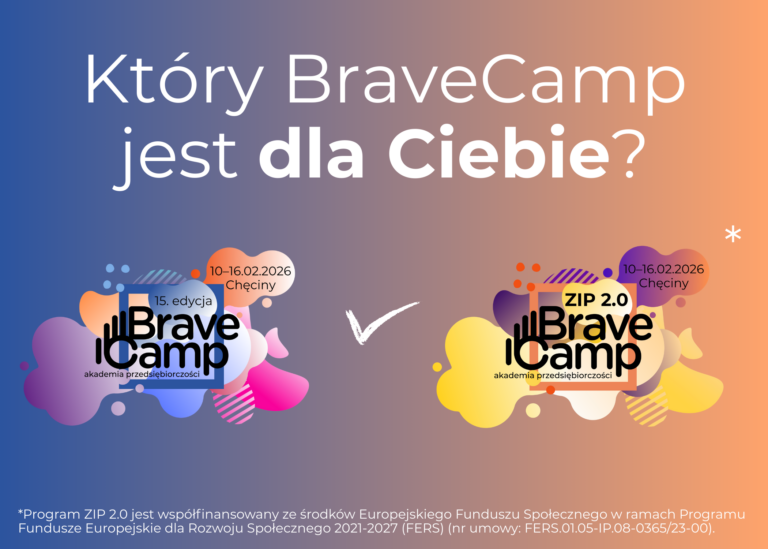 Który BraveCamp jest dla Ciebie?