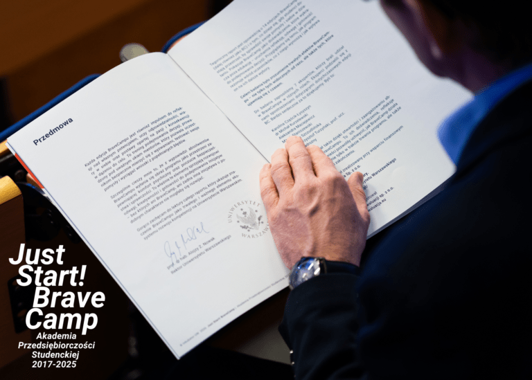 Premiera raportu „Just Start! BraveCamp 2017–2025”