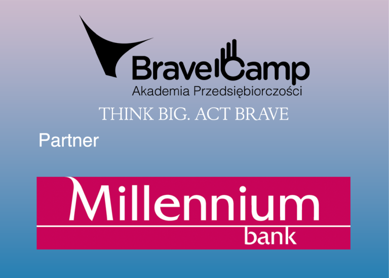 Bank Millennium nowym partnerem 16. edycji Akademii Przedsiębiorczości BraveCamp!